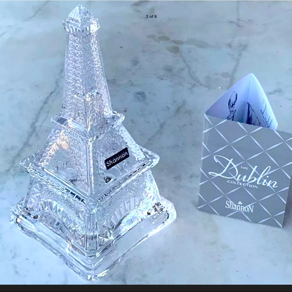 GODINGER CRYSTAL EIFFEL TOWER SHANNON CRYSTAL BOX